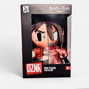 YuMe Eren Yeager Titan Edition Attach on Titan Plush DZNR collectible